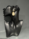 White & Gold Stud Earring