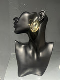 Gold 3D Earring