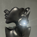 Silver Raindrop Inspired Earring