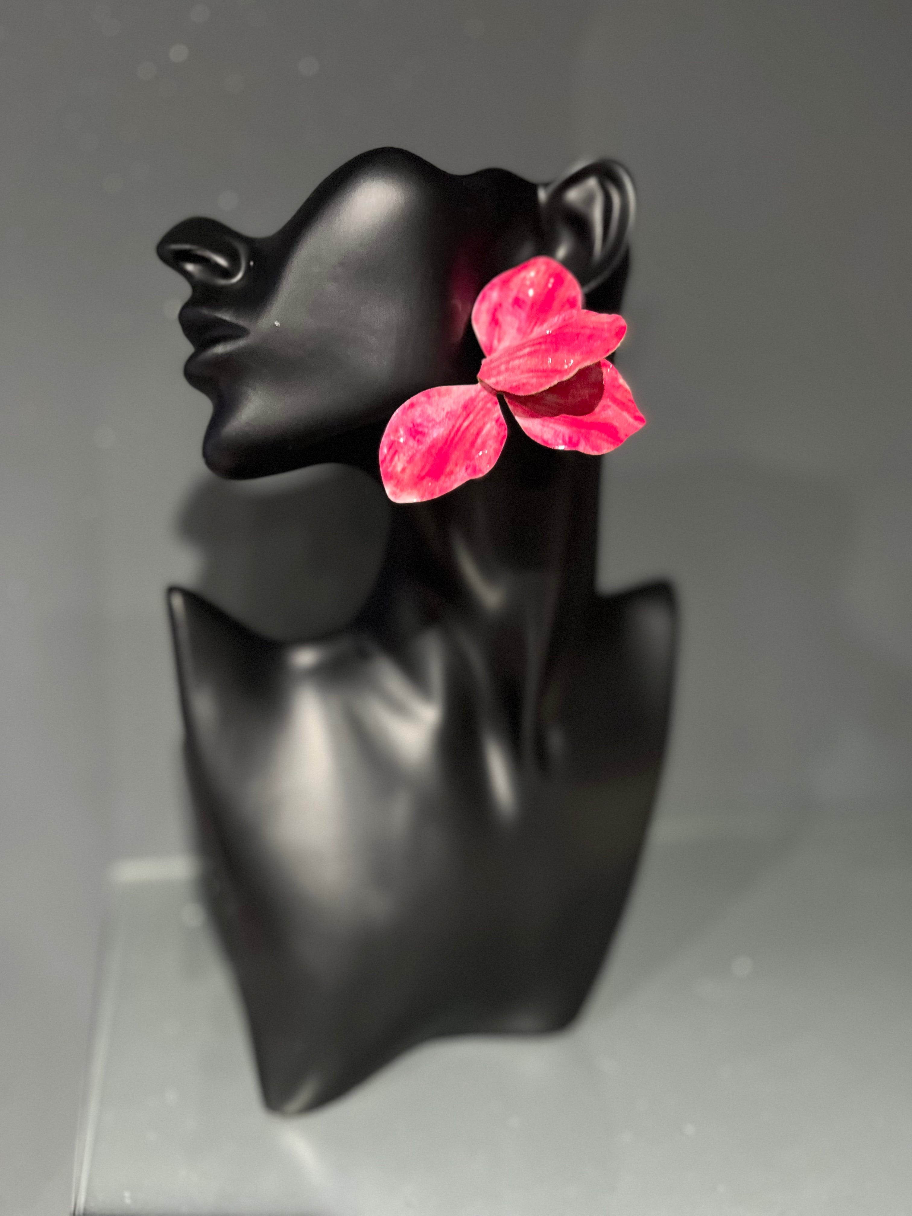 Pink Petal Earring