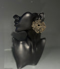 Black Crystal Earring